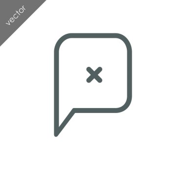 Sohbet simgesi silmek