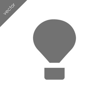 Sıcak hava balonu simgesi