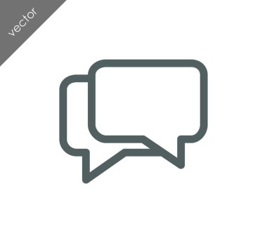 Konuşma simgesini simgeleri 