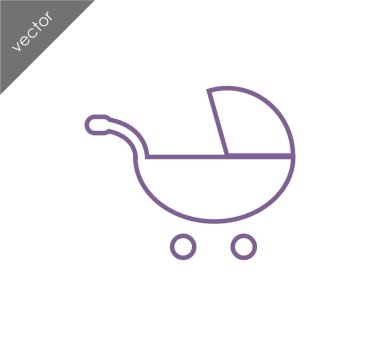 bebek arabası simgesi