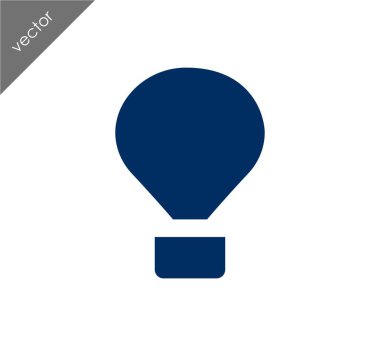 Sıcak hava balonu simgesi