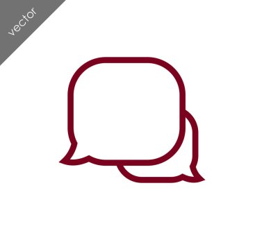 Sohbet simgesi tasarım