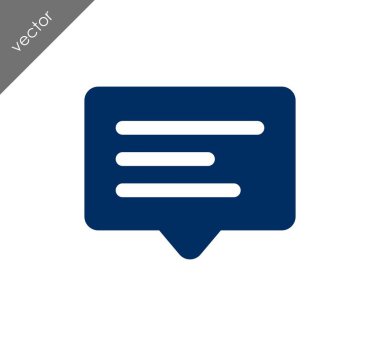 Metin balonu simgesinin