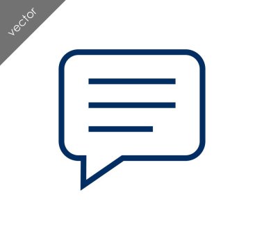 Metin balonu simgesinin