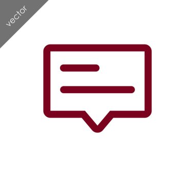 Metin balonu simgesinin