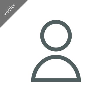 Avatar simge illüstrasyon 