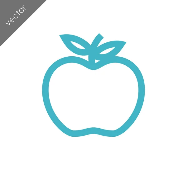 Icono simle de Apple — Vector de stock