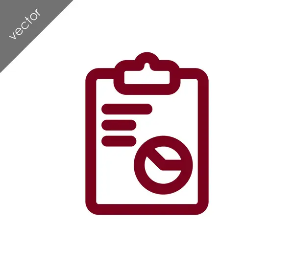 Design of Clipboard icon — Stock Vector