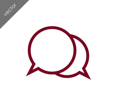 Sohbet simgesi tasarım