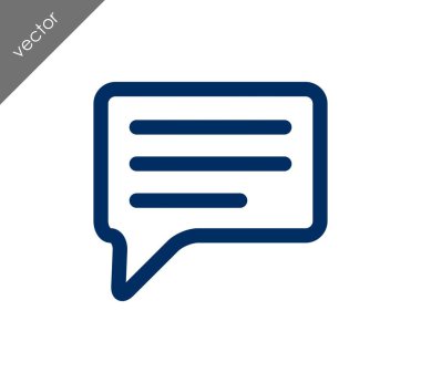 Metin balonu simgesinin