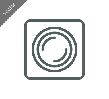 Kamera Mercek simgesi