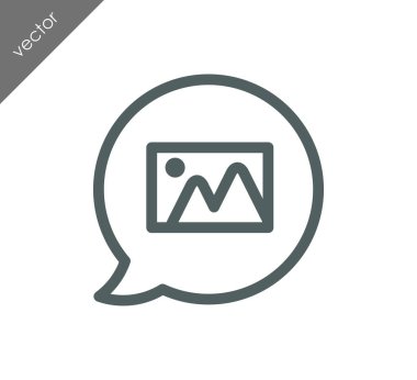 Sohbet simgesi tasarım