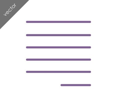 Yazı tipi simgesi Hizala