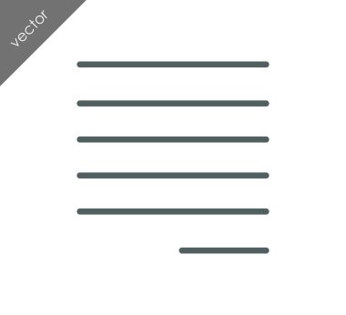 Yazı tipi simgesi Hizala