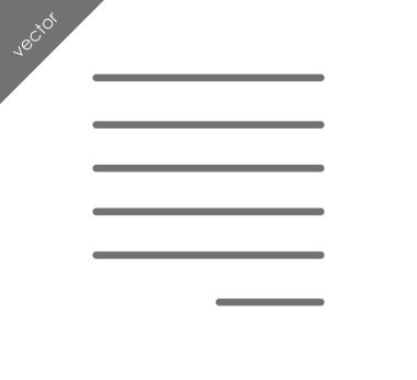 Yazı tipi simgesi Hizala