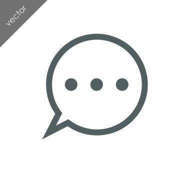 Sohbet simgesi söylenecek daha