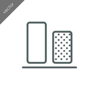 Dikey hizalama nesnelerin alt simgesi