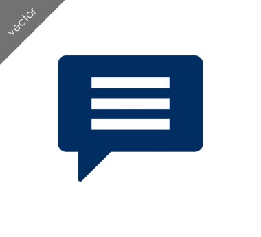 Metin balonu simgesinin