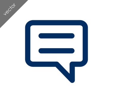 Metin balonu simgesinin