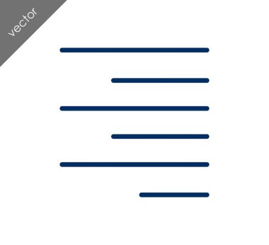 Yazı tipi simgesi Hizala