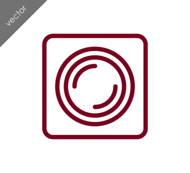 Kamera Mercek simgesi