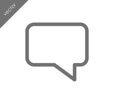 Düşünce balonu simgesinin