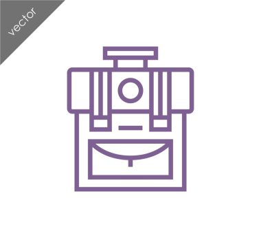 Sırt çantası simgesini