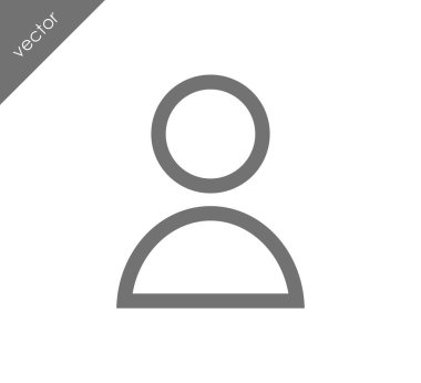 Avatar simge illüstrasyon 