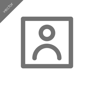 Avatar simge illüstrasyon 