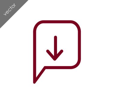 Sohbet simgesi tasarım