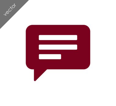 Metin balonu simgesinin