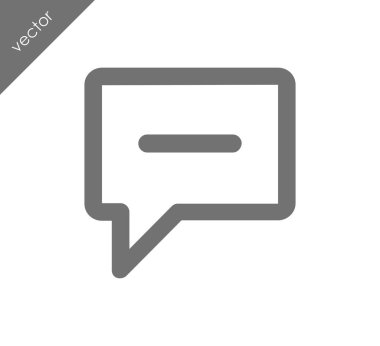 Metin balonu simgesinin