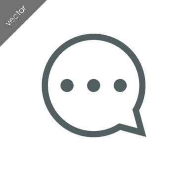 Sohbet simgesi söylenecek daha