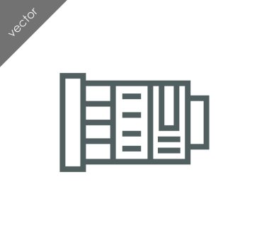 Kamera Mercek simgesi