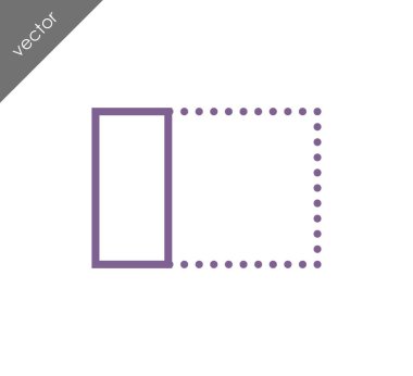 Yatay hizalama nesnelerin sol simgesi