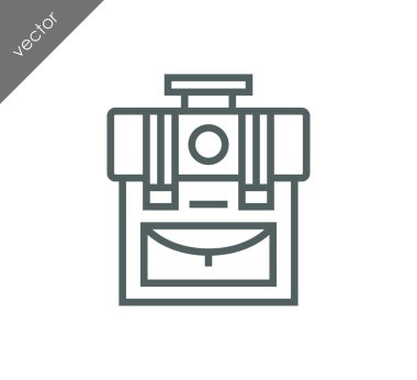 Sırt çantası simgesini