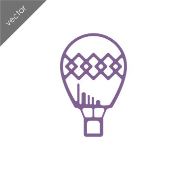 Sıcak hava balonu simgesi