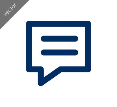 Metin balonu simgesinin