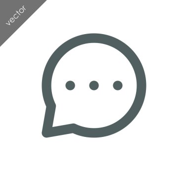 Sohbet simgesi söylenecek daha