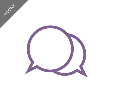 Sohbet simgesi tasarım