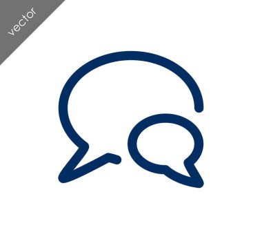 Sohbet simgesi tasarım