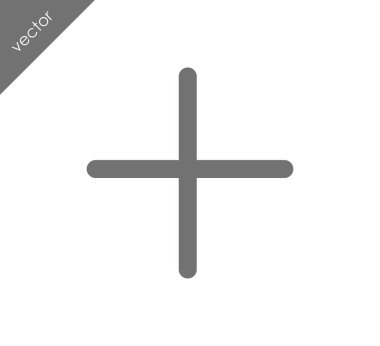 Simge ile artı işareti sembol Ekle