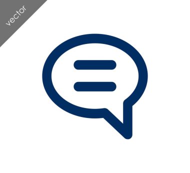 Metin balonu simgesinin