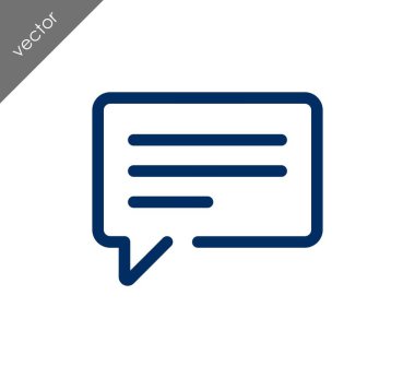 Metin balonu simgesinin