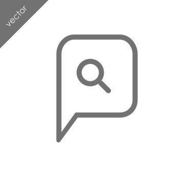 Sohbet simgesi tasarım