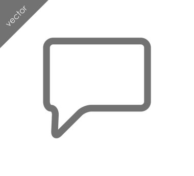 Düşünce balonu simgesinin