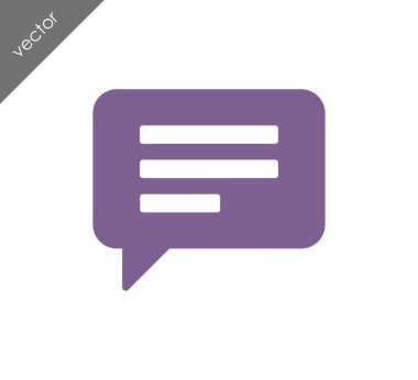 Metin balonu simgesinin