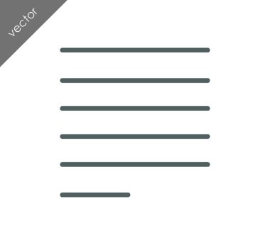 Yazı tipi simgesi Hizala