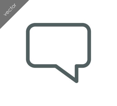 Düşünce balonu simgesinin