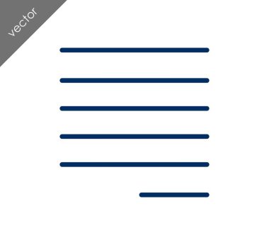 Yazı tipi simgesi Hizala